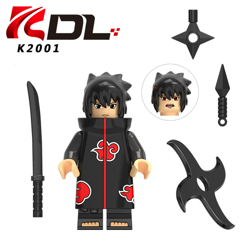 Mô hình lắp ghép lego nhân vật Uchiha Sasuke Kdl801 độc đáo