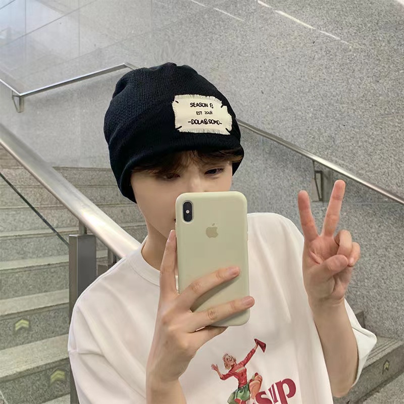 Mũ len THE CAPAL dệt kim đơn giản dành cho cả nam và nữ