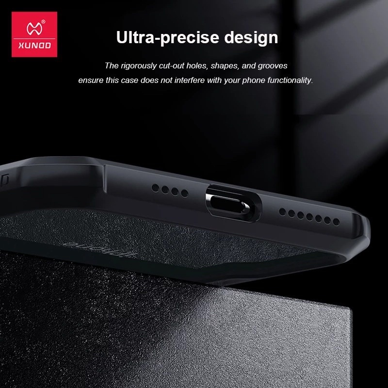 Ốp lưng kính Xundd cho iPhone 13, 13 Pro, 13 Pro Max, 12 Mini , 12 Pro Max, 11 Pro Max, 11, XS Max, XR, 7+ 8+ chống sốc