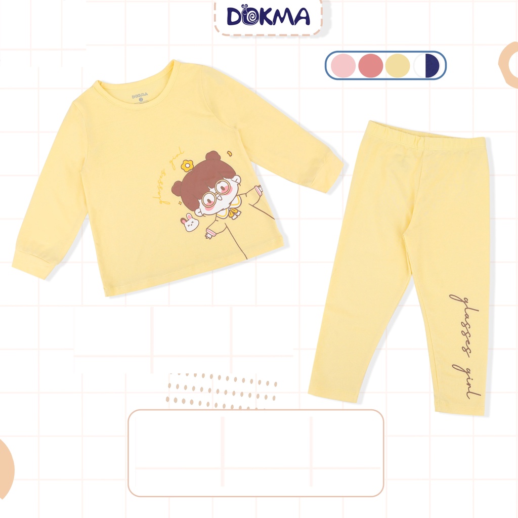 DB1236 Bộ cổ tròn dài tay DOKMA