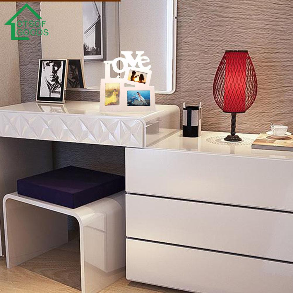 Khung ảnh bằng gỗ thủ công hình trái tim DIY | BigBuy360 - bigbuy360.vn