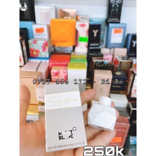 Nước hoa mini Mont Blanc Signature EDP