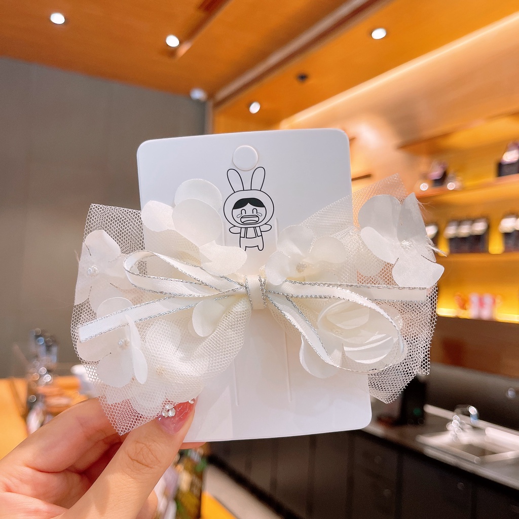 Kẹp Tóc Nơ Ruy Băng Gạc 2022