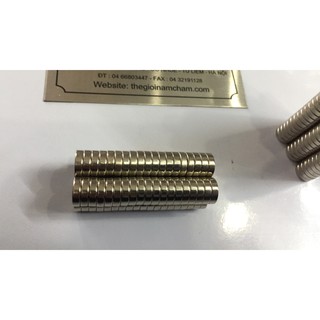 Nam châm viên đất hiếm 10x5mm