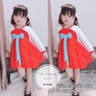 Váy kiểu hanbok cho bé gái