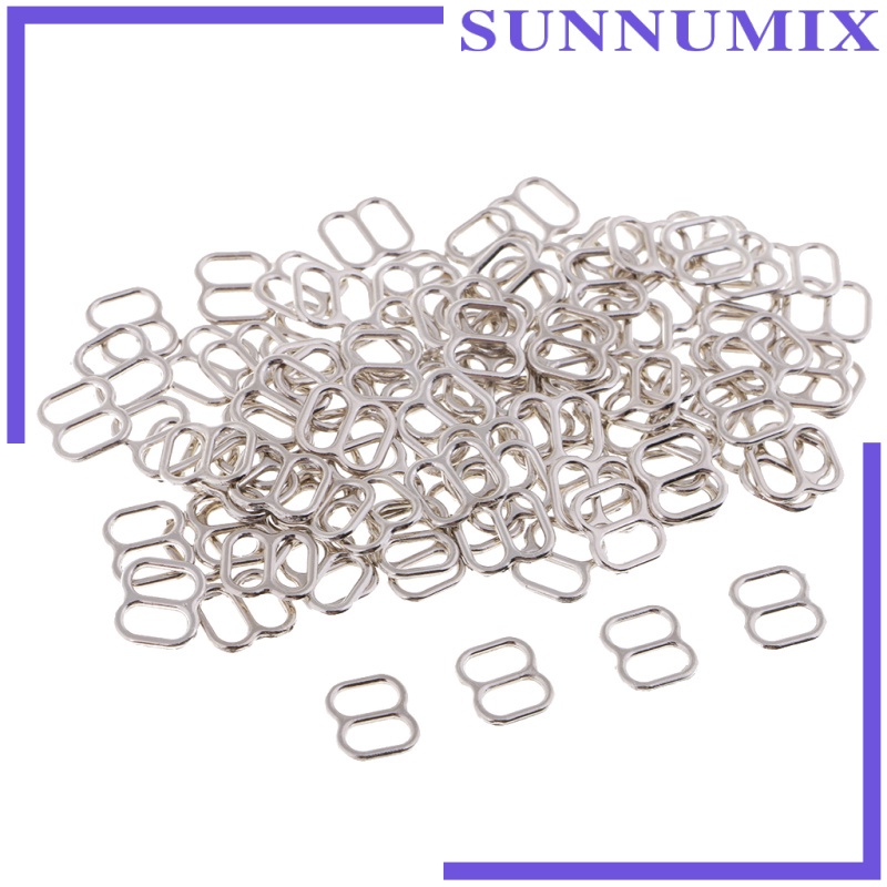 Set 100 Móc Cài Dây Áo Ngực 6mm Tùy Chỉnh Tiện Dụng