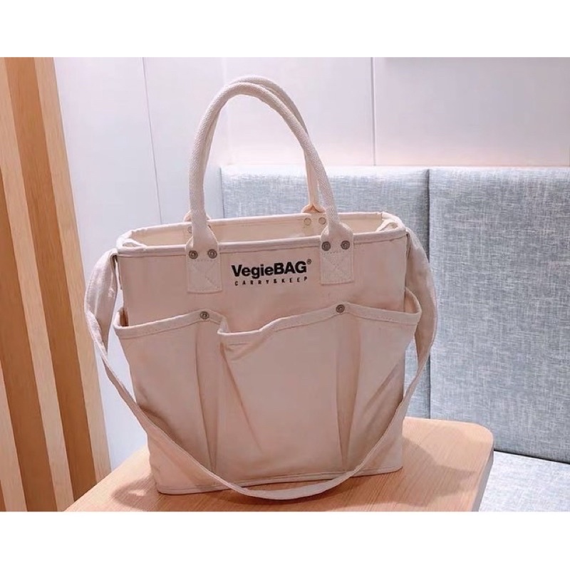 Túi Xách Bỉm Sữa Cho Mẹ VegiaBag Phong Cách Hàn Quốc Hàng Chuẩn Loại 1