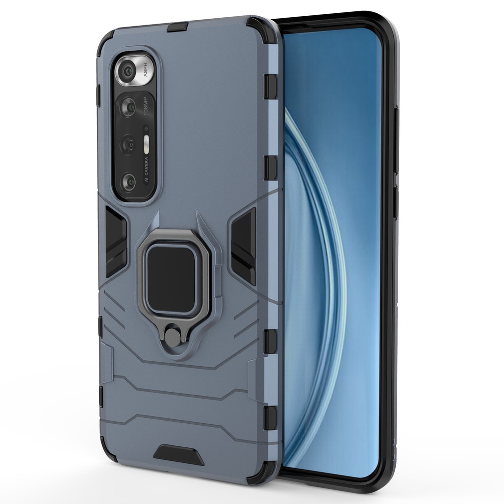 ỐP LƯNG XIAOMI MI 10S IRON MAN IRING CHỐNG SỐC CAO CẤP NHẪN HÚT Ô TÔ