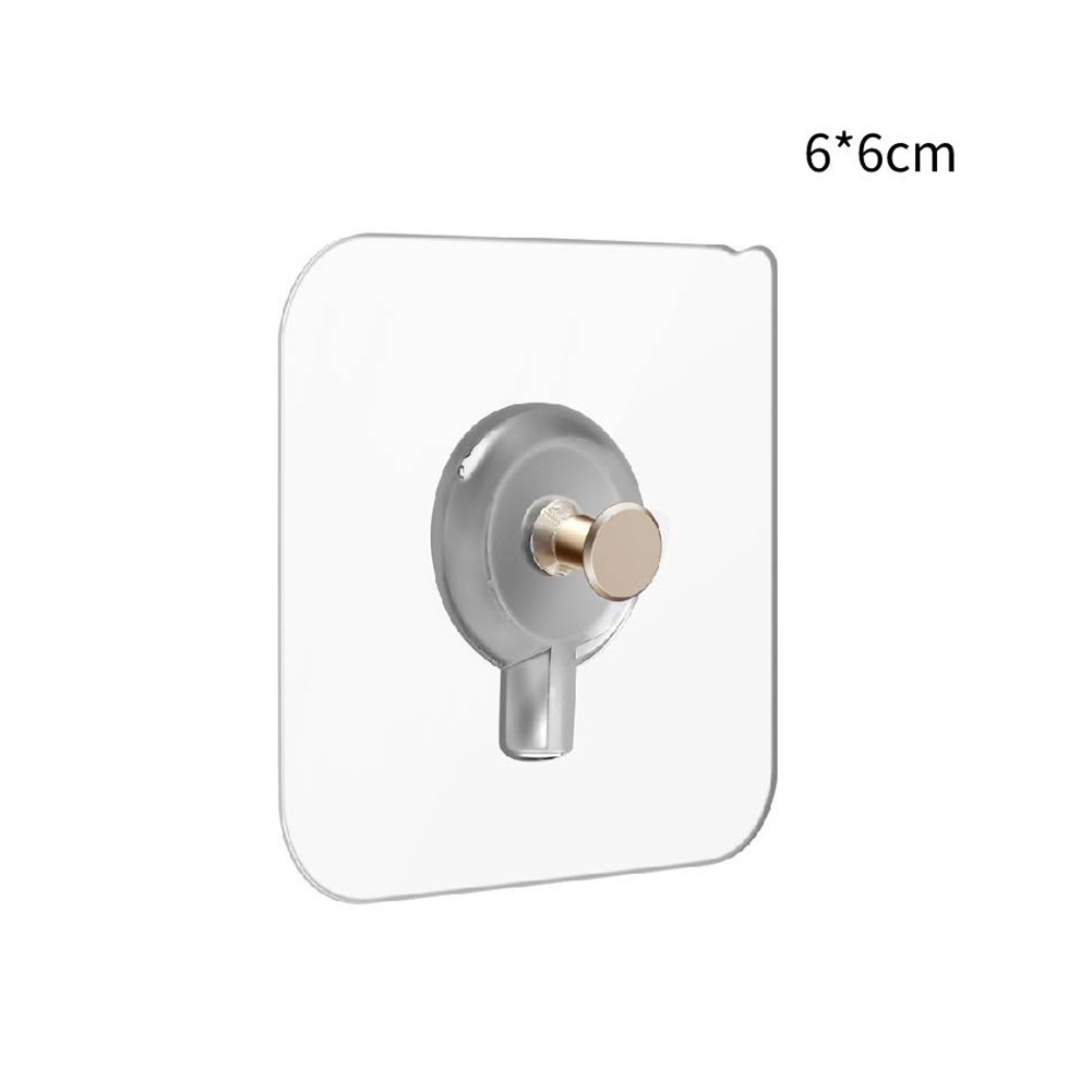 1 Móc Treo Khung Ảnh Tự Dính Không Để Lại Dấu Vết Kích Thước 6 * 6cm