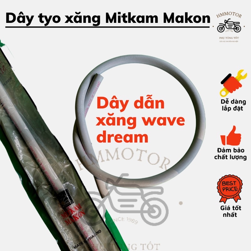 Dây dẫn xăng (Ty-ô) dùng cho xe số Wave, dream, honda, yamaha