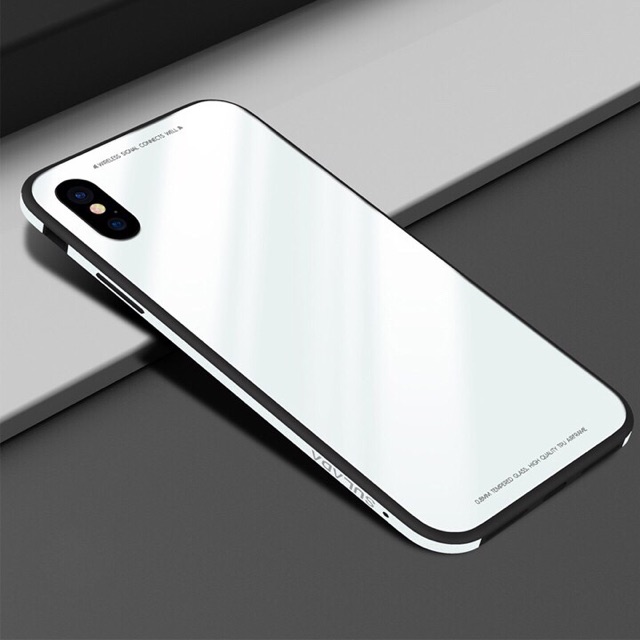 [SHIPNOW] Ốp lưng kính viền dẻo SULADA IPhone X/ XS tráng gương siêu sang ( Nhiều màu )