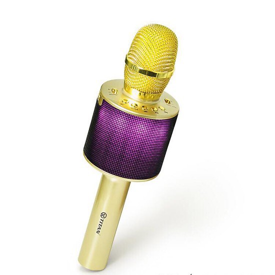 Mic Hát Karaoke Đôi Kết Nối Bluetooth TITAN - M01