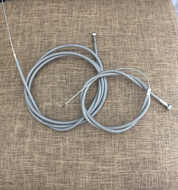 Bộ dây thắng xe đạp, combo vỏ + ruột dây thắng cả trước và sau