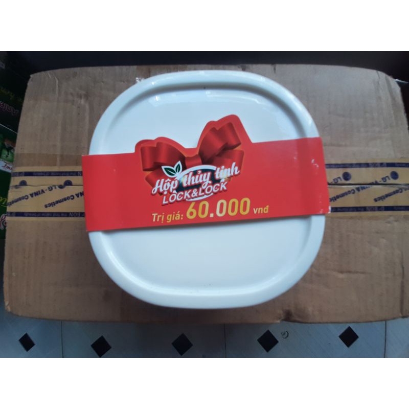 Bộ 2 hộp thủy tinh Lock and Lock 380ml