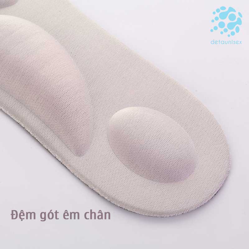 Lót giày nữ massage bàn chân Detaunisex - LGV4