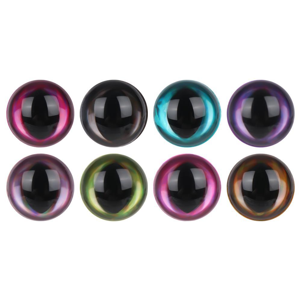 Mắt Mèo Nhồi Bông 3D Kèm Đệm Mắt Mèo Độc Đáo