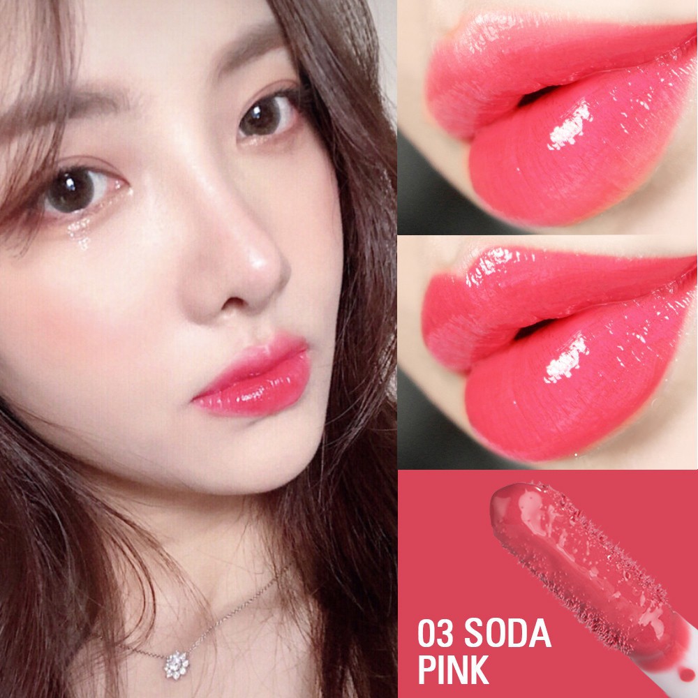 Sale 70% Son bóng ánh kim mịn môi bám màu lâu hiệu SACE LADY, 03.Soda Pink Giá gốc 67,000 đ - 70A136-1
