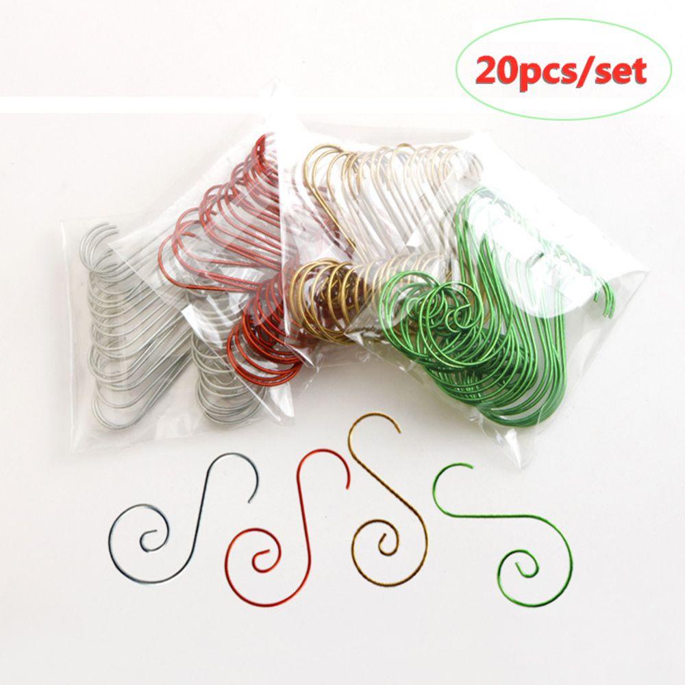 Set 20 Móc Treo Đồ Bằng Kim Loại Trang Trí Giáng Sinh