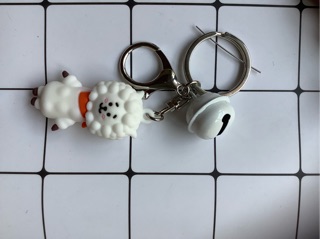 Móc khóa BT21 kèm chuông