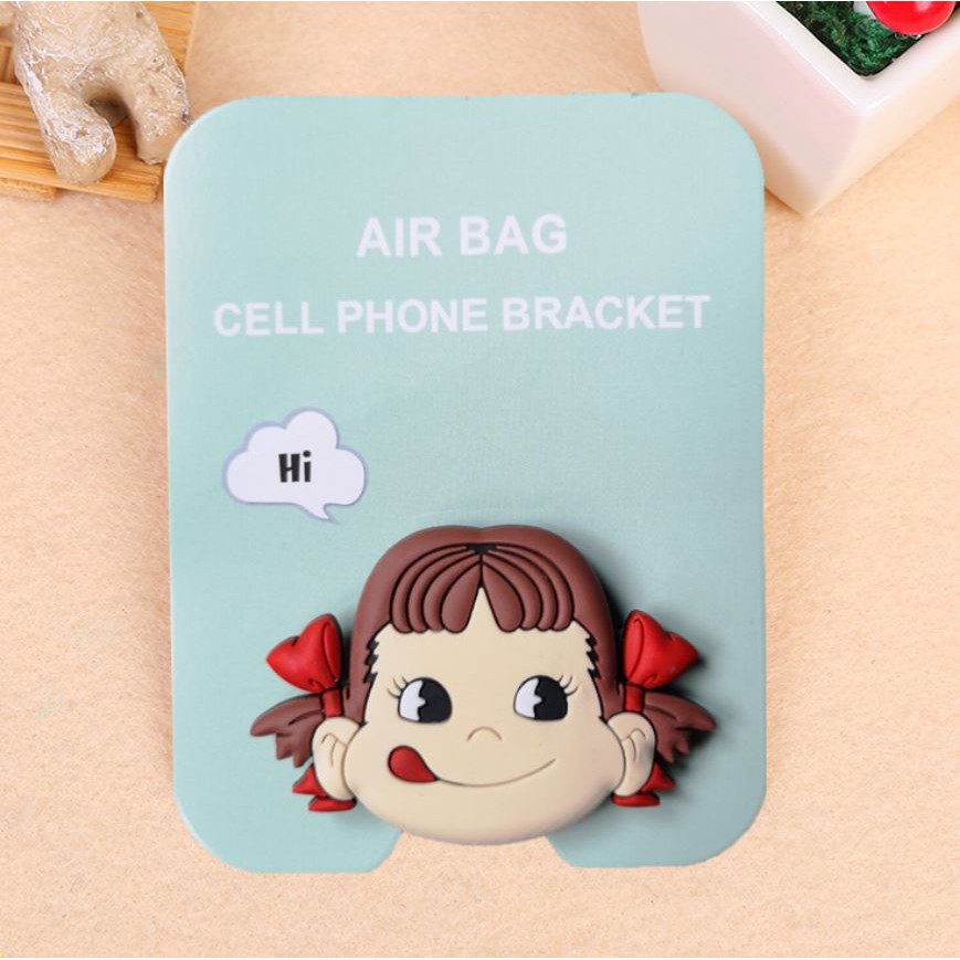 GIÁ SỈ  Giá Đỡ Điện Thoại Silicon Đa Năng Hình Thú POPSOCKET Nhiều Màu