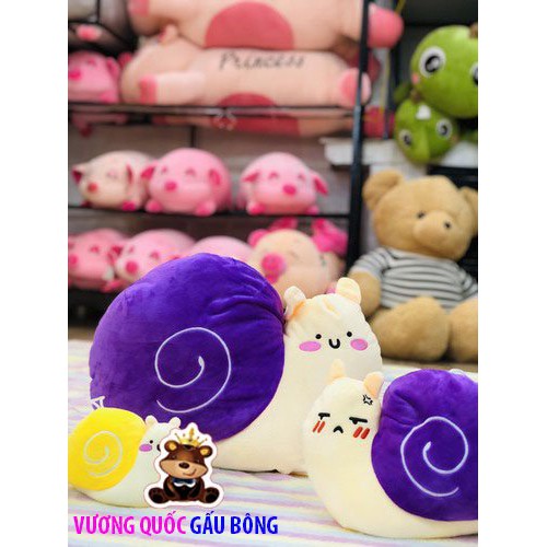 Gấu Bông Ốc Sên Cảm Xúc Lật MặtCao Cấp Giá Rẻ Dễ Thương