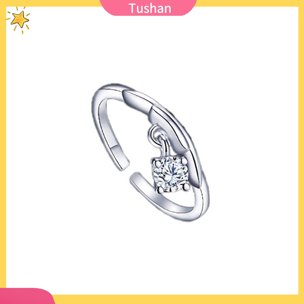 Nhẫn mạ bạc thời trang nam nữ hình chòm sao hoàng đạo