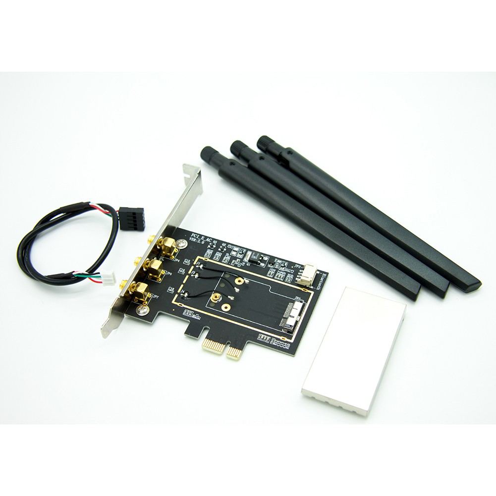 Ăng Ten Thu Sóng Wifi Bcm94360Cs2 Bcm943602Cs Wifi + Bluetooth 4.0 Sang Pci-E X1 | BigBuy360 - bigbuy360.vn