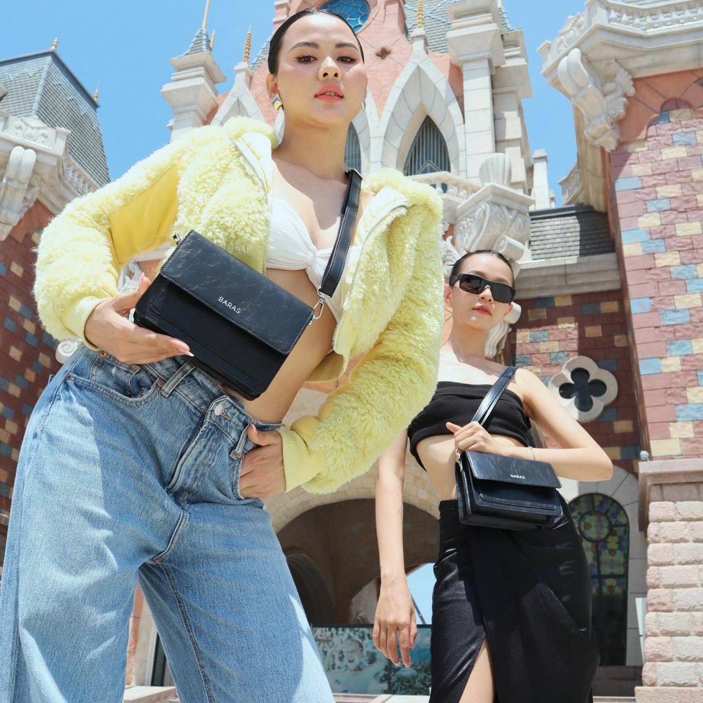 Túi đeo chéo da nữ Clake Bag - BARAS VIETNAM
