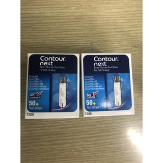 Que thử đường huyết Contour Next 50 que ( tặng kèm 50 kim lấy máu )