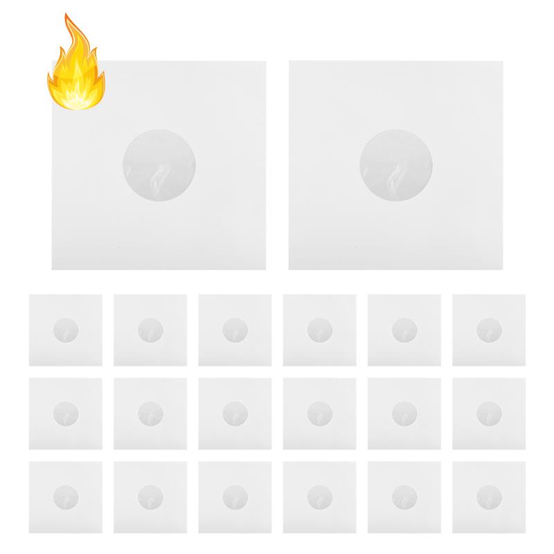 Set 20 túi đựng bảo vệ đĩa than chống tĩnh điện 12 inch