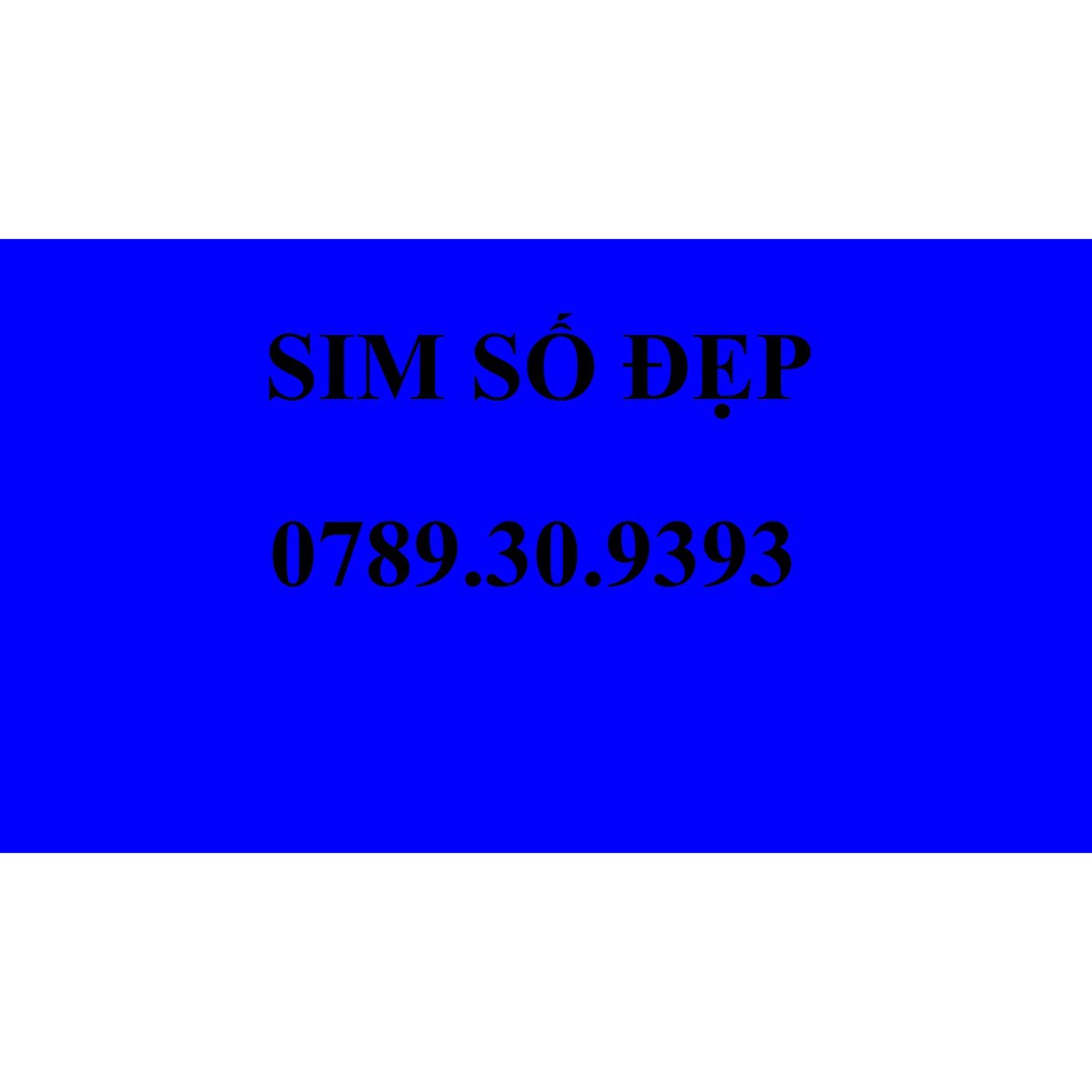 Sim Mobi - sim số đẹp