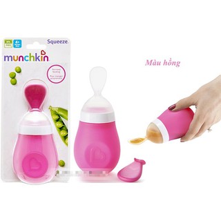 Bình thìa ăn dặm 3 màu