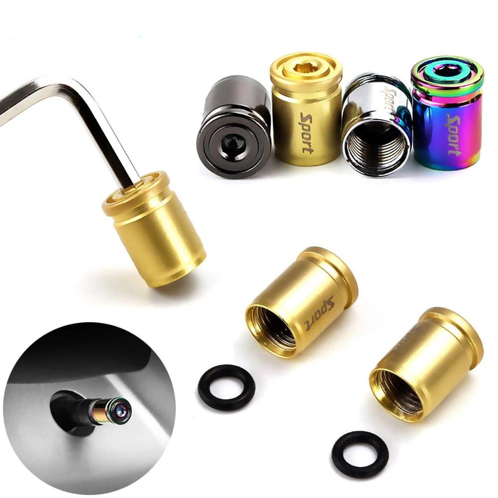 Nắp Van Bánh Xe Hơi Bằng Hợp Kim Kẽm Chống Bụi Chống Trộm Tiện Dụng