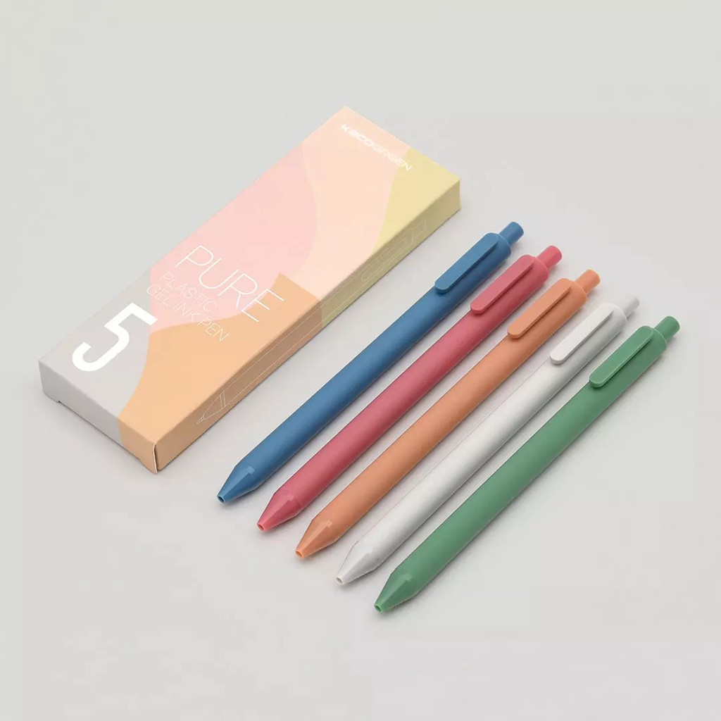 Xiaomi Youpin Bút Mực Gel  Kaco Nhiều Màu Ngòi 0.5m