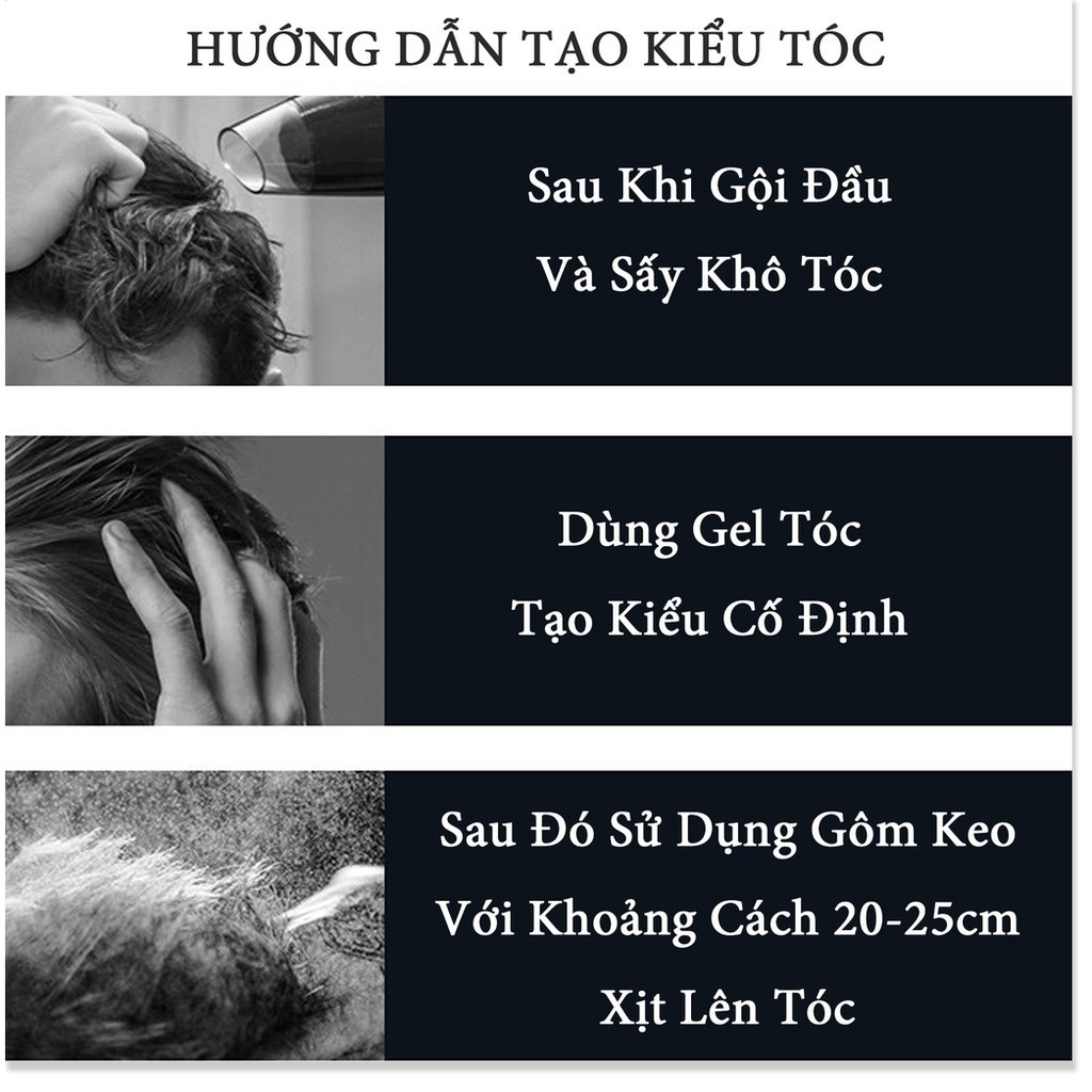 GÔM XỊT TÓC TẠO KIỂU BLUEMAN HƯƠNG THƠM DỄ CHỊU GIỮ NẾP LÂU [ CHÍNH HÃNG ]