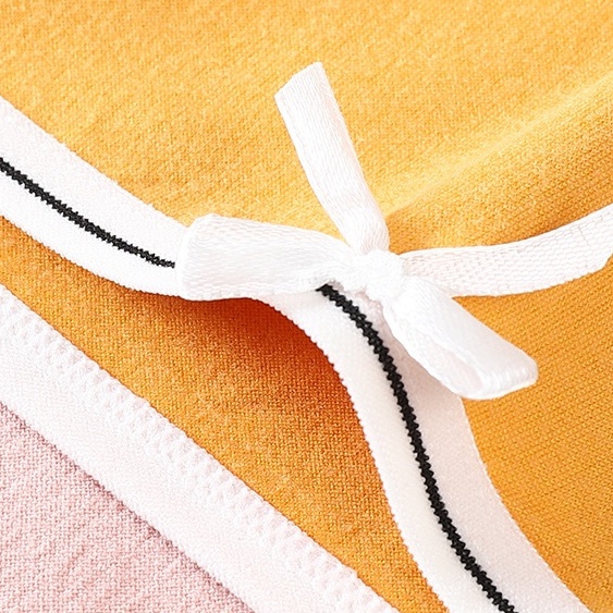 Quần lót nữ Cotton viền trắng cạp chun kháng khuẩn KIMCHIBIKINI chip nhật thoáng mát mềm mại dễ thương QL057