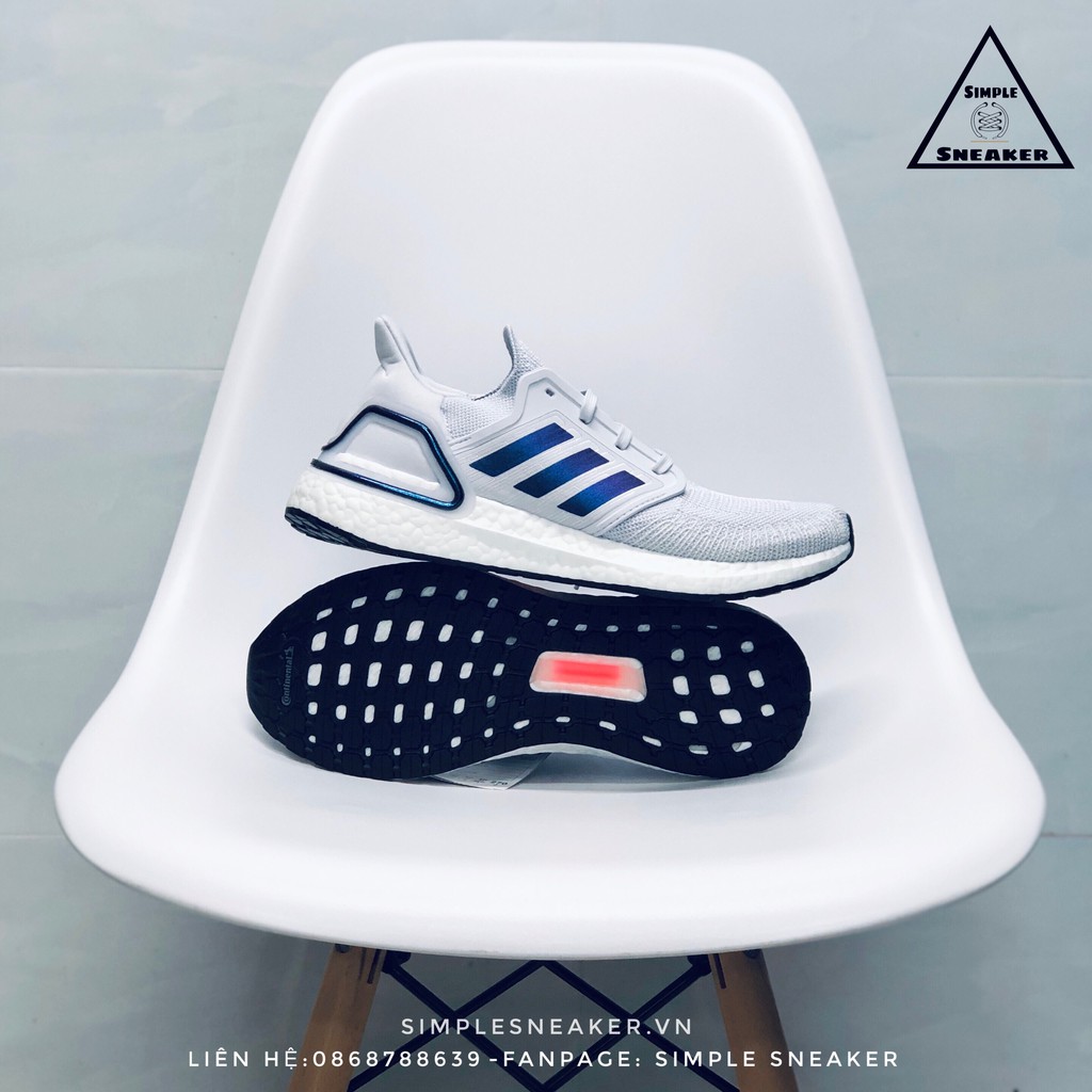 Giày Adidas Ultraboost 20 🔥FREESHIP🔥 Adidas Ultra Boost Iss Nasa Grey Chính Hãng - Giày Chạy Bộ Tốt Nhất [EG0695]