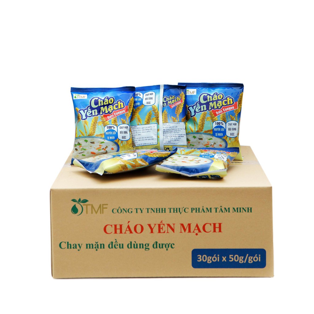 Cháo dưỡng sinh Yến Mạch (Gói 50gr) Hoàn toàn từ thiên nhiên