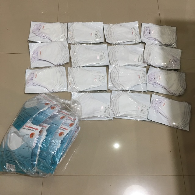 Khẩu Trang Vải 2 lớp kháng khuẩn