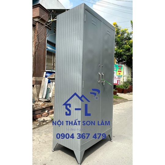 Tủ hồ sơ sắt văn phòng 2 cánh 8 ngăn trong giá rẻ