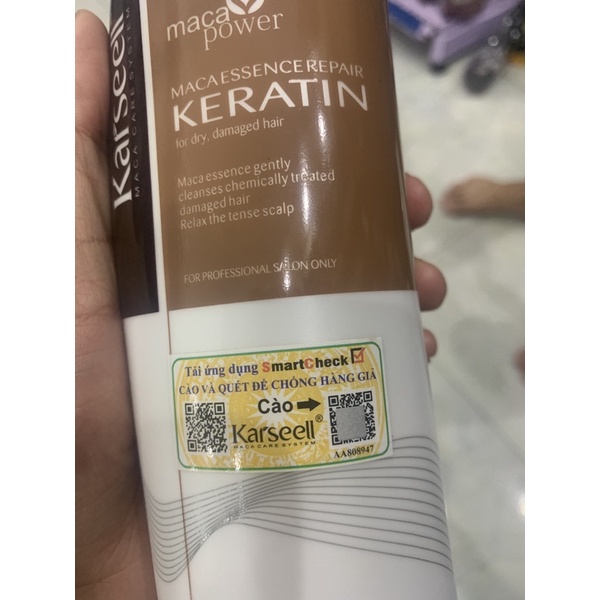 Keratin Phục Hồi Thần Tốc, Tóc Nát Karseell Chính Hãng