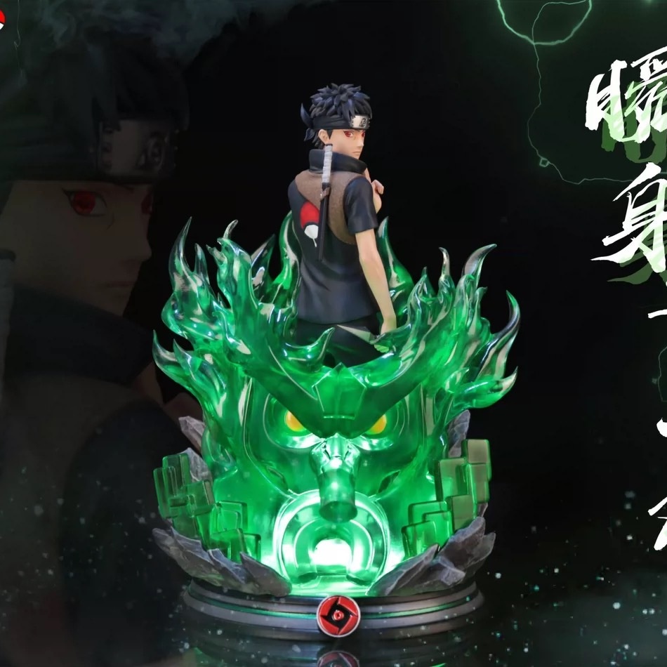 Naruto điên Uchiha Shishui Susano gần như viết bánh xe mắt phần tối GK đồ chơi trang trí mô hình làm