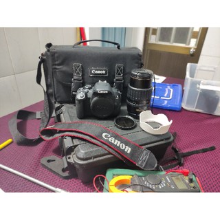 Combo máy ảnh canon 700d like new 98%