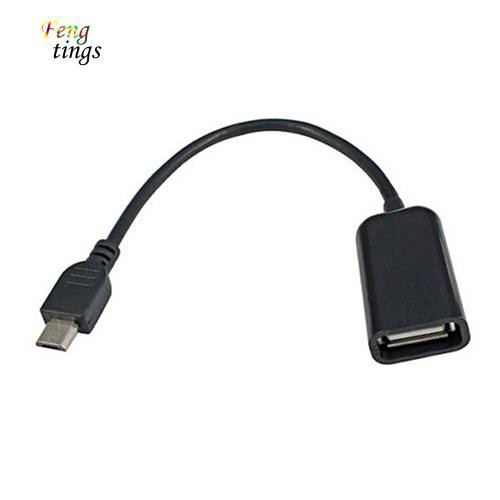 ✌ FT ✌ Micro USB Male to USB 2.0 Female OTG Adapter Converter Cable for Samsung S3 S4