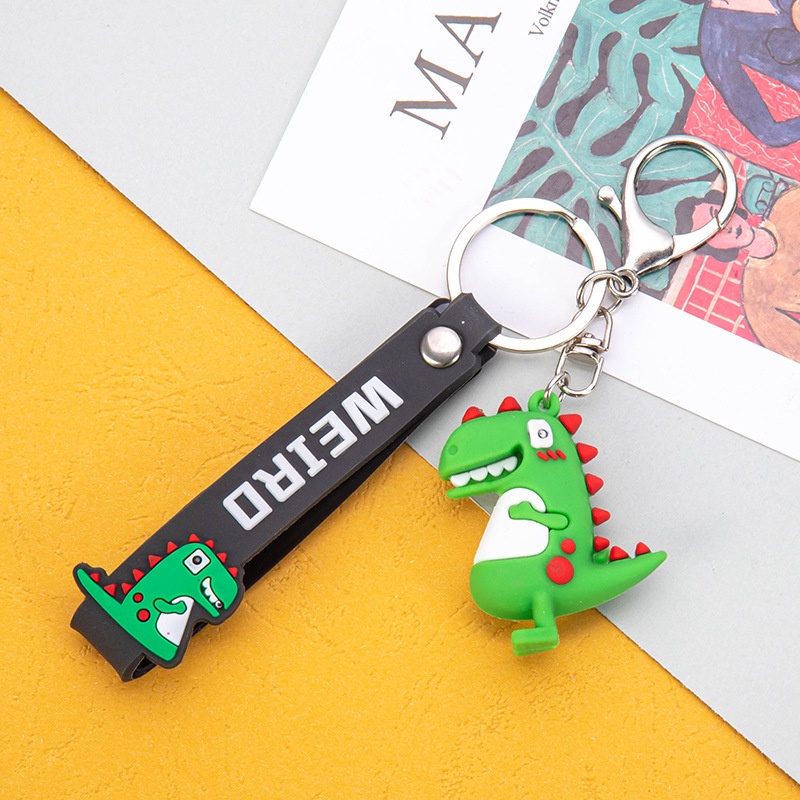 Hoạt Hình Móc Khóa Hình Khủng Long Dễ Thương