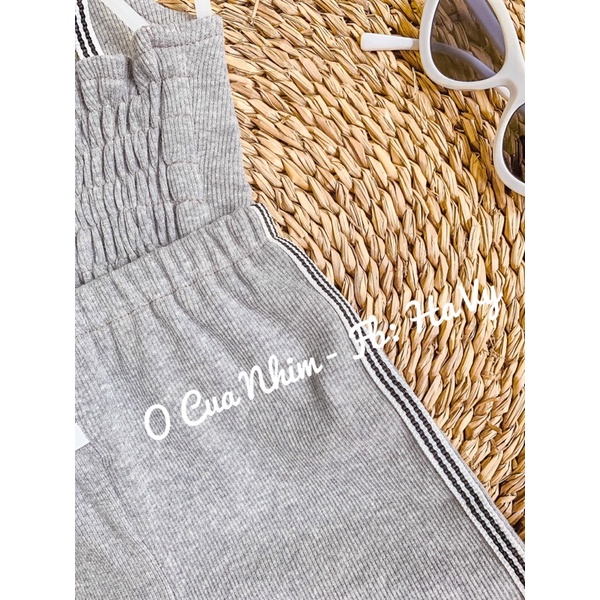 Set ngố hai dây thun gân phối sọc cho bé iu ❤️