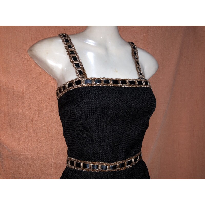 Đầm dây dáng dài 2hand si tuyển D15bc