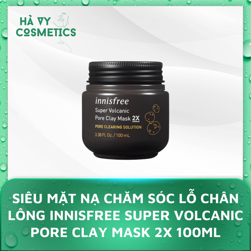 Mặt nạ Innisfree Super Volcanic Pore Clay Mask 2X