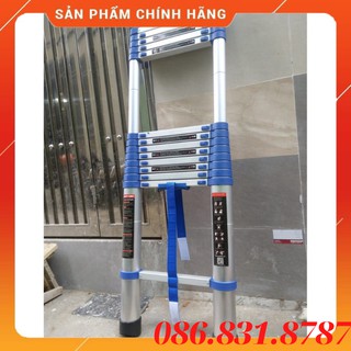 [FreeShip – Sale khô máu] THANG NHÔM RÚT 4M4 - BH 24 THÁNG. THANG NHÔM CAO CẤP