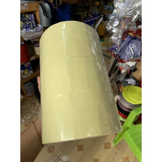 Keo 2 mặt xốp trắng